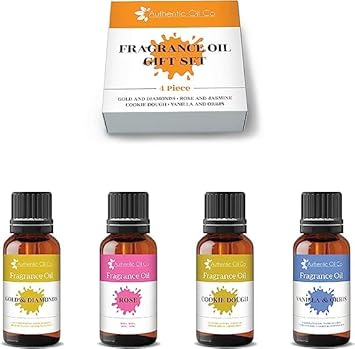 4 Piece 10ml Lucky Fragrance Oil Gift Set 6 : Amazon.co.uk: Health & Personal Care