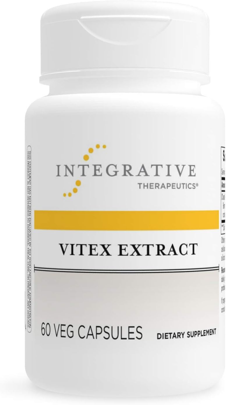 Integrative Therapeutics Vitex Extract - Supplement For Women - Pms Support* - Gluten Free - Dairy Free - Vegan - 60 Capsules