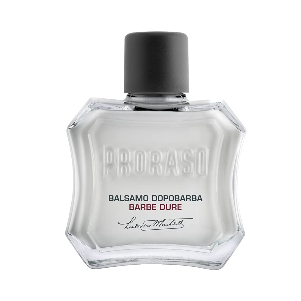 Proraso Proraso After Shave Balm For Men, Nourishing For Coarse Beards, With Sandalwood And Shea Butter, 3.4 Fl. Oz. : Beauty & Personal Care