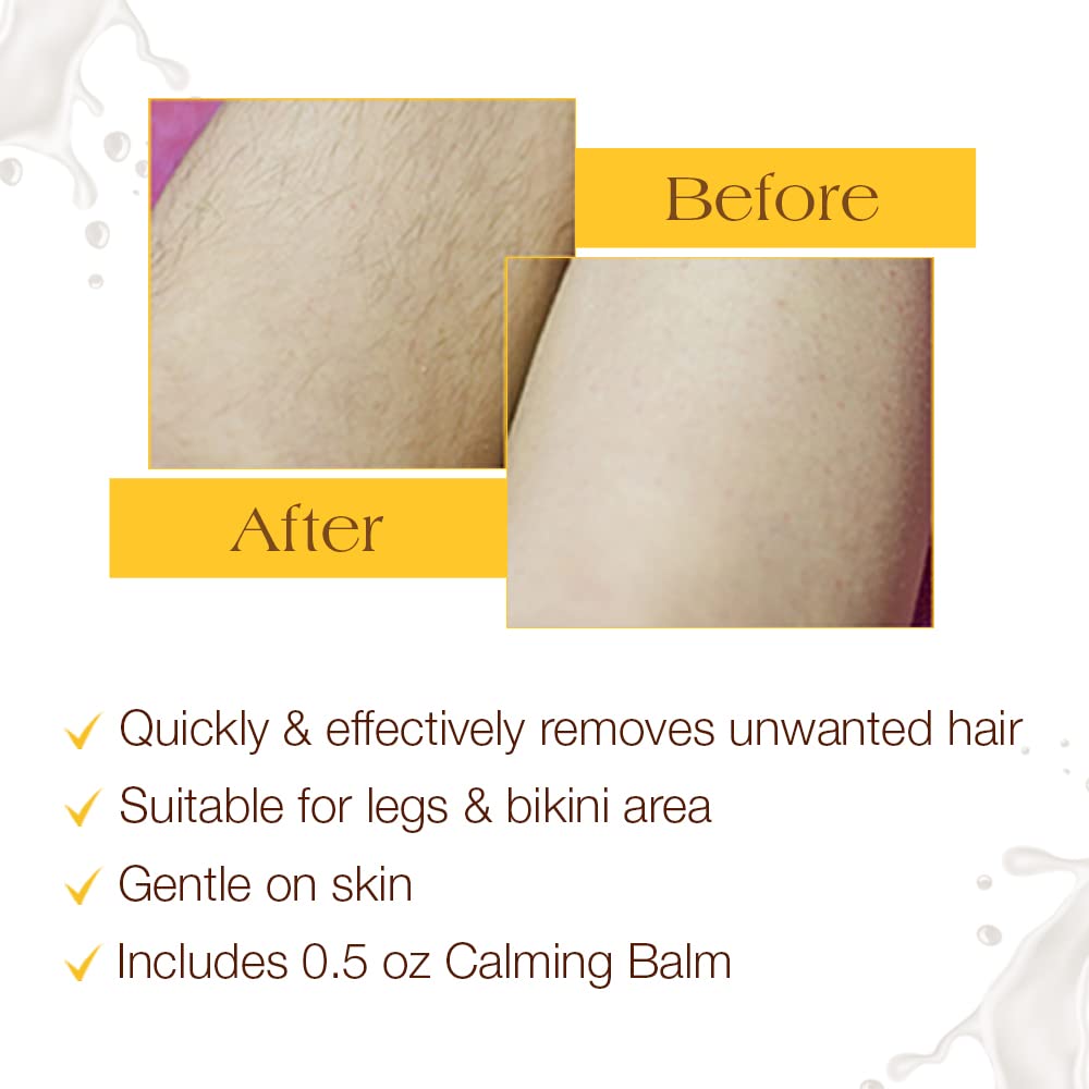 Gigi Hair Removal Cream for Bikini & Legs with Calming Balm, 1 Ea, 1count : Everything Else