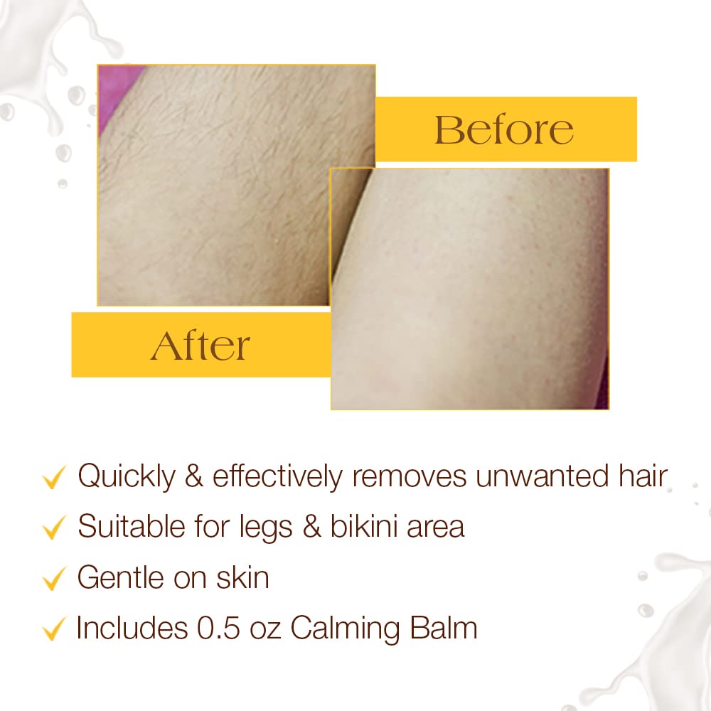 GiGi Hair Removal Cream with Calming Balm for Legs and Bikini Area : Beauty & Personal Care