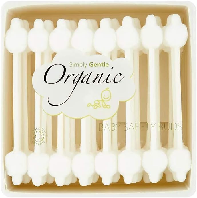 Simply Gentle Organic Baby Safety Buds 72S (Pack Of 3)