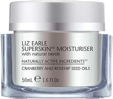 Liz Earle Superskin Moisturiser With Natural Neroli 50Ml Jar For A Youthful Radiant Face