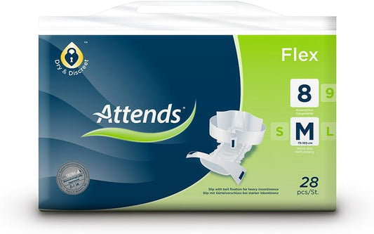 Attends Medium Flex 8 Belted Pad