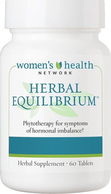 Herbal Equilibrium - 60 Tablets - Natural Menopause Relief Supplement for Hormonal Imbalance and Hot Flashes