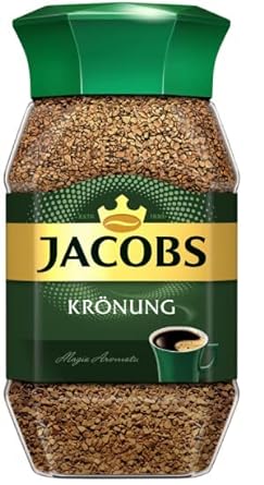 Jacobs Kronung Instant Coffee 200 Gram / 7.05 Ounce (Pack of 2) : Grocery & Gourmet Food