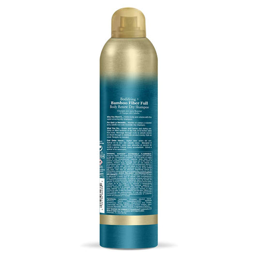 Ogx Bodifying + Bamboo Fiber-Full Body Renew Dry Shampoo, 5 Ounce (64036)