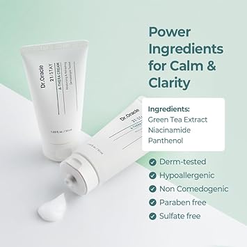 Dr. Oracle [Special Set] 21 Stay A-Thera Cream Gel With Gift - Acne Prone Skin, Breakouts, Soothing Hydration, Korean Skin Care : Beauty & Personal Care