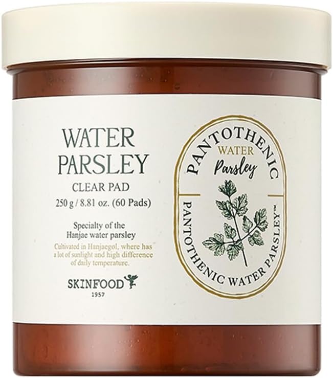 SKINFOOD Pantothenic Water Parsley Clear Pad 250g (8.81 oz.) 60 Sheets