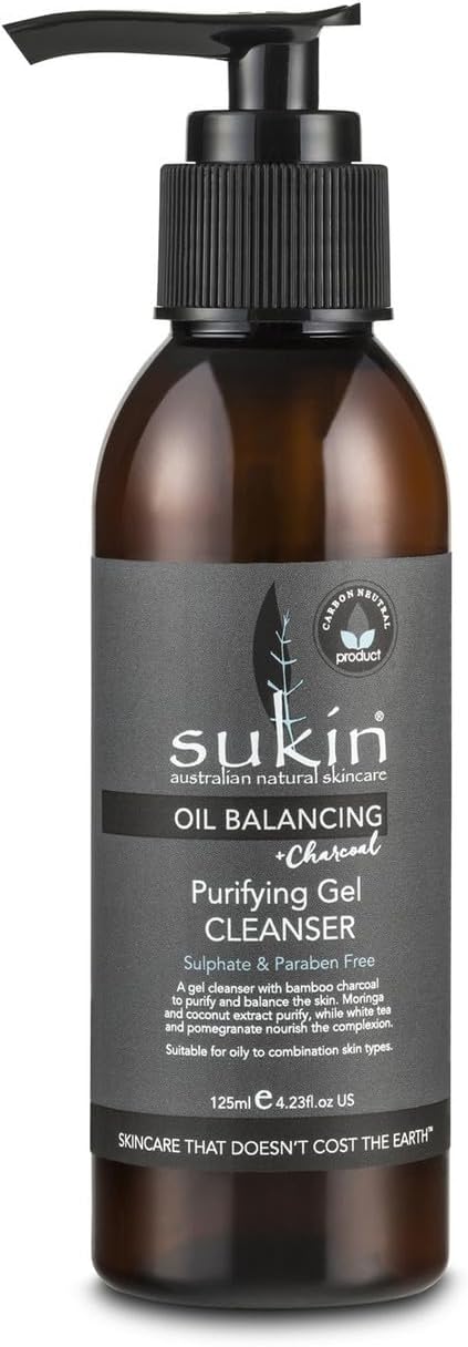 Sukin Oil Balancing Purifying Gel Cleanser 125ml : Amazon.co.uk: Beauty