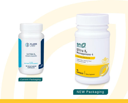 Klaire Labs Ultra K2 Mk4 15000Mcg - Vitamin K2 Supplement To Support B