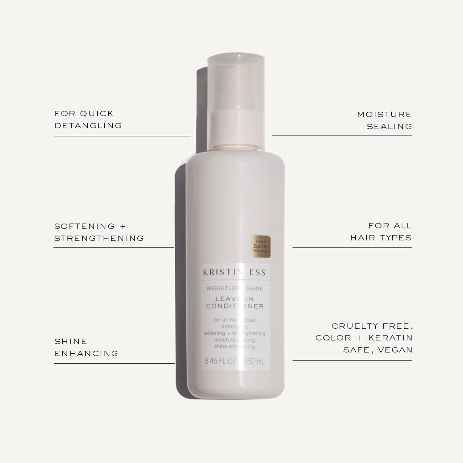 Kristin Ess Hair Deep Clean Clarifying Shampoo & Weightless Shine Leave In Conditioner - Removes Build Up, Volumizes Oily Hair, Detangles, Adds Shine, Cruelty Free : Beauty & Personal Care