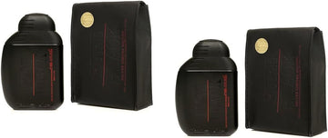 Pure Black For Men Eau De Toilette Aftershave By Creations Lamis X 2 100Ml