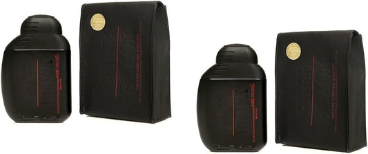 Pure Black For Men Eau De Toilette Aftershave By Creations Lamis X 2 100Ml
