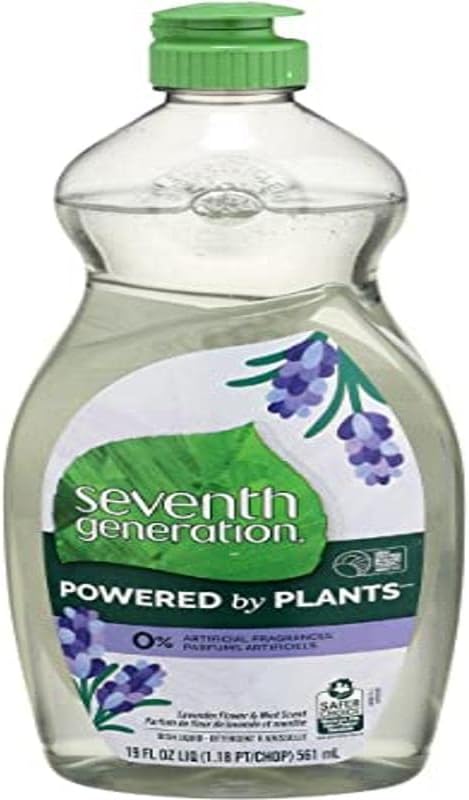 Seventh Generat, Dish Liquid Lavender, 19 Ounce : Health & Household