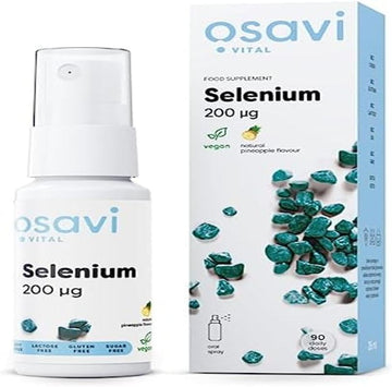 Osavi Selenium Oral Spray, 200mcg (Pineapple) - 26 ml. : Amazon.co.uk: Health & Personal Care