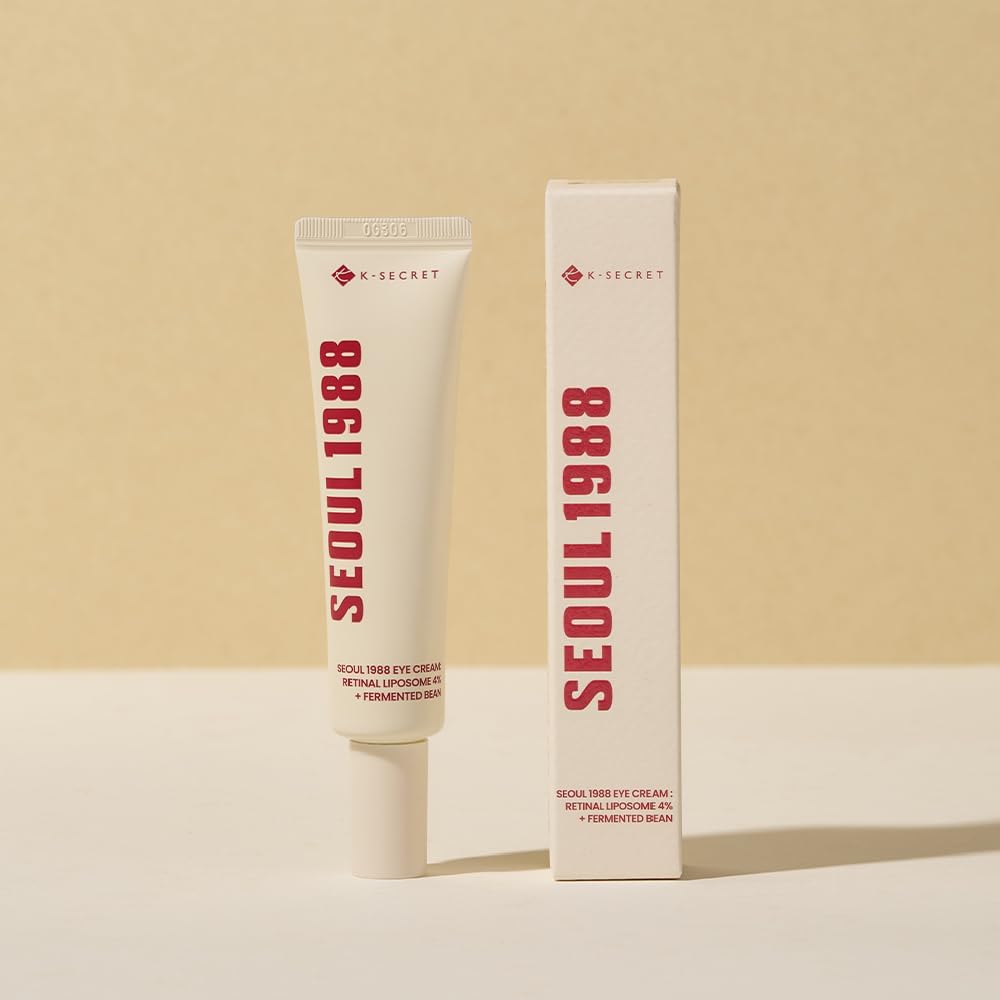 Ksecret Seoul 1988 Eye Cream : Retinal Liposome 4% + Fermented Bean, 30Ml/1.01 Fl.Oz