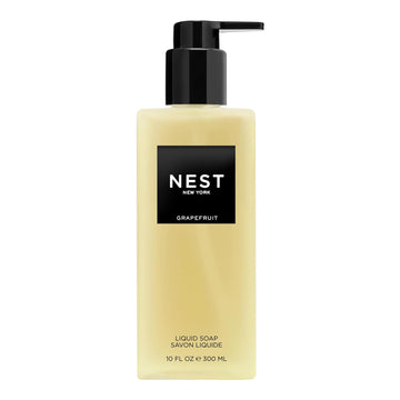 Nest New York Liquid Soap, Ocean Mist & Sea Salt - 10 Fl Oz - Cleanses & Nourishes Skin - Approx. 300 Pumps Per Bottle - Gluten Free & Cruelty Free