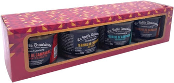 French Terrine Gift Box La Belle Chaurienne 4 X 90G