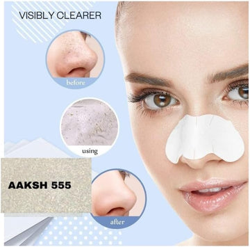 (6- STRIPS) Australian Tea Tree Deep Cleansing NOSE PORE STRIPS, [Blackhead Remover Clear and Unclogged Pores]Blackhead Remover Deep Cleansing Pore STRIPS FOR NOSE
