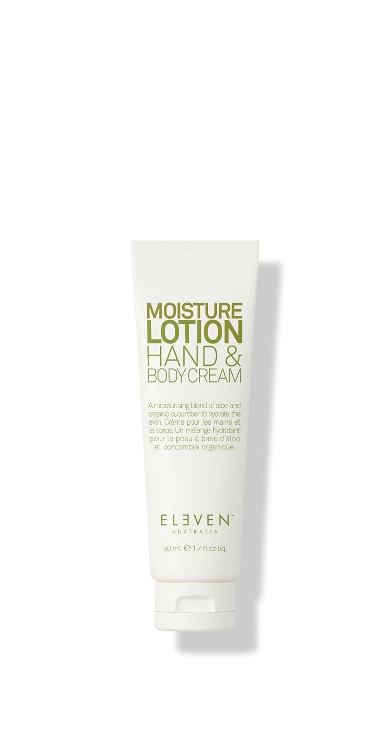 Eleven Australia Moisture Lotion Hand & Body Cream Hydrating, Fast-Absorbing Formula For Soft, Nourished Skin, Lightweight, Non-Greasy Body Moisturizer With Shea Butter & Aloe Vera