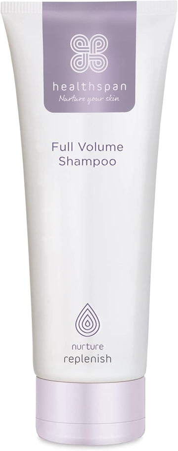 Healthspan Replenish Full Volume Shampoo (200Ml) | For Natural & Colour-Treated | Protects Hair Structure & Helps To Strengthen Ageing Hair | Replenishes Natural Hormone Levels