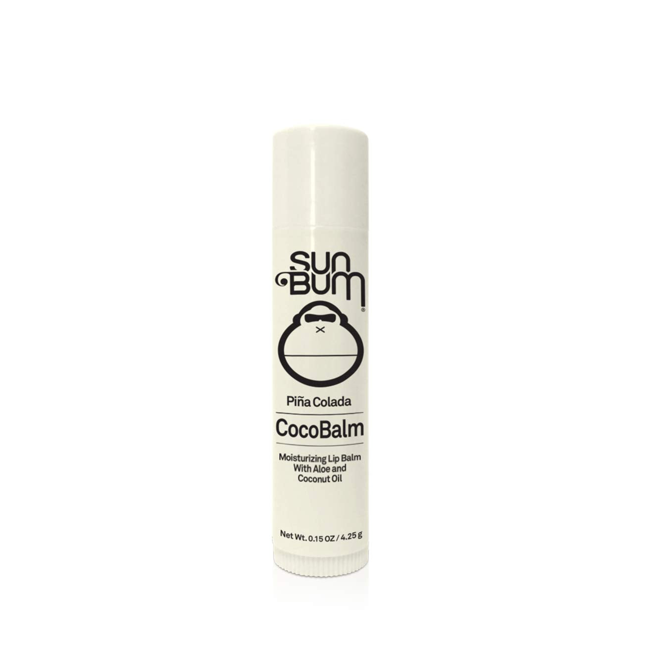 Sun Bum Piña Colada Cocobalm | Hydrating Lip Balm with Aloe |Paraben Free, Silicone Free, | 0.15oz Stick (20-48058)