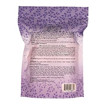 Vitabath Heavenly Coconut Crème Bath Fizzies With Epsom Salt Relax Nourish Unwind Body & Mind Calming Aromatherapy For Muscle Soreness & Reviving Skin Nourishment - 6 Count