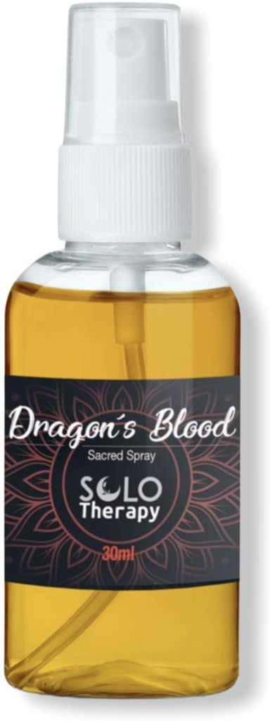 Dragon's Blood Sacred Spray | 100% Concentrated Air Freshener | Dragon's Blood Smokeless Alternative For Smudging and Negative Energy | Aura and Reiki Crystal Protection Spray | Product From India : Health & Household