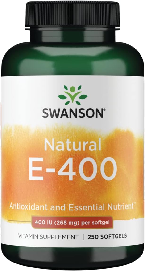 Swanson Natural Vitamin E 400 Iu (268 Milligrams) 250 Sgels