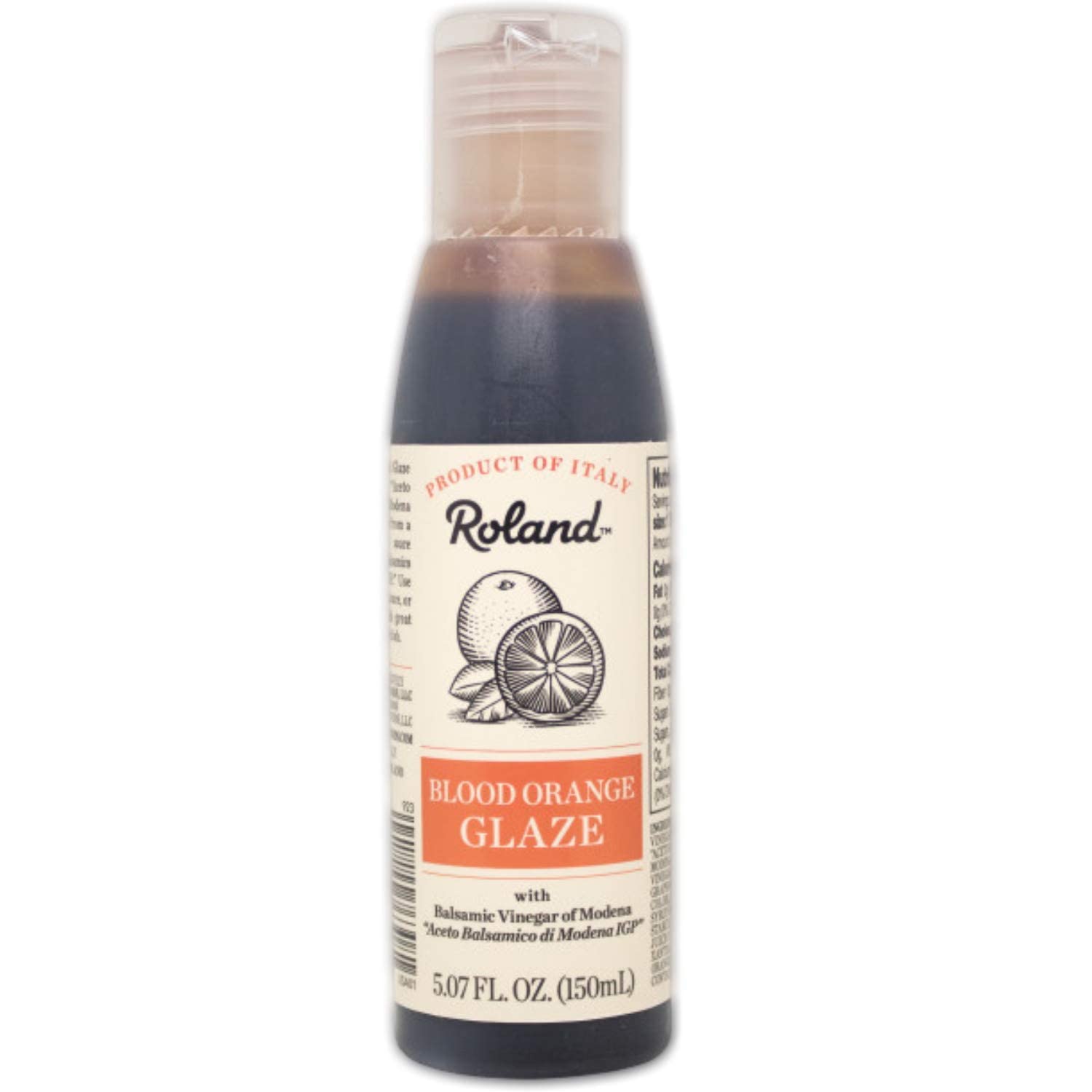 Roland Foods Blood Orange Balsamic Vinegar Glaze, Specialty Imported Food, 12.9-Ounce