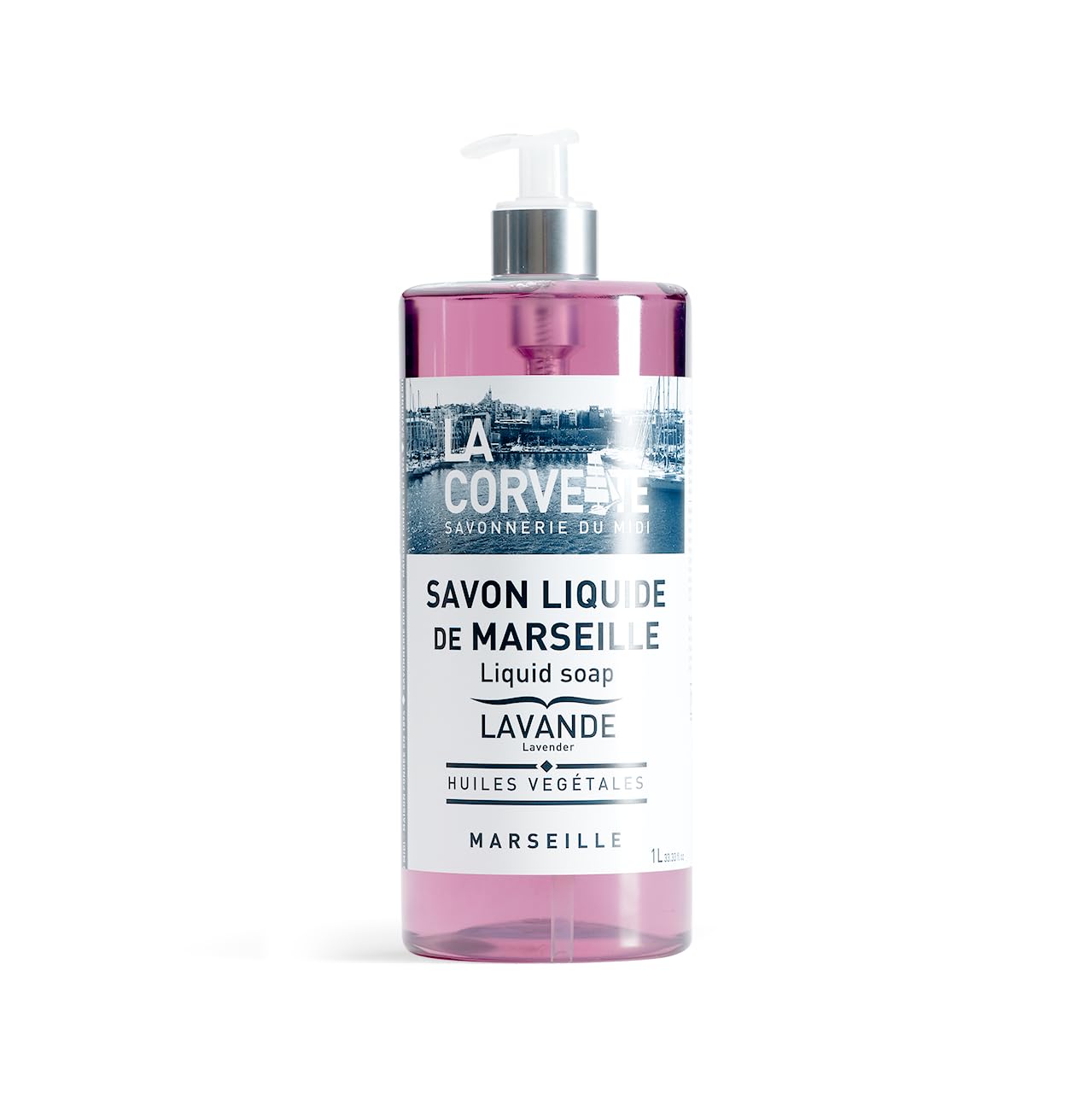 La Corvette Liquid Marseille Soap Lavender 1L : Beauty & Personal Care