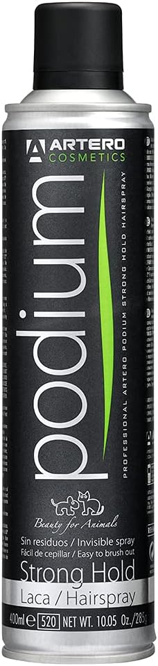Cosmetics Podium Strong Hold Dog Hairspray 12.55 Ounce : Beauty & Personal Care