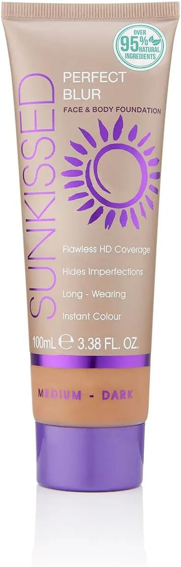 Sunkissed Perfect Blur Medium Dark Body Foundation 100Ml