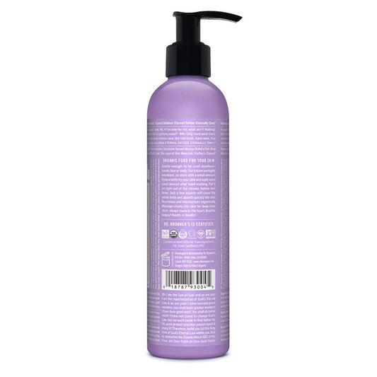 Dr. Bronner'S - Organic Lotion (Lavender Coconut, 8 Ounce) - Body Lotion And Moisturizer, Certified Organic, Soothing For Hands, Face And Body, Highly Emollient, Nourishes And Hydrates, Vegan, Non-Gmo