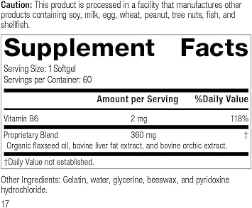 Standard Process Cataplex F - Whole Food Supplement, Metabolism, Skin