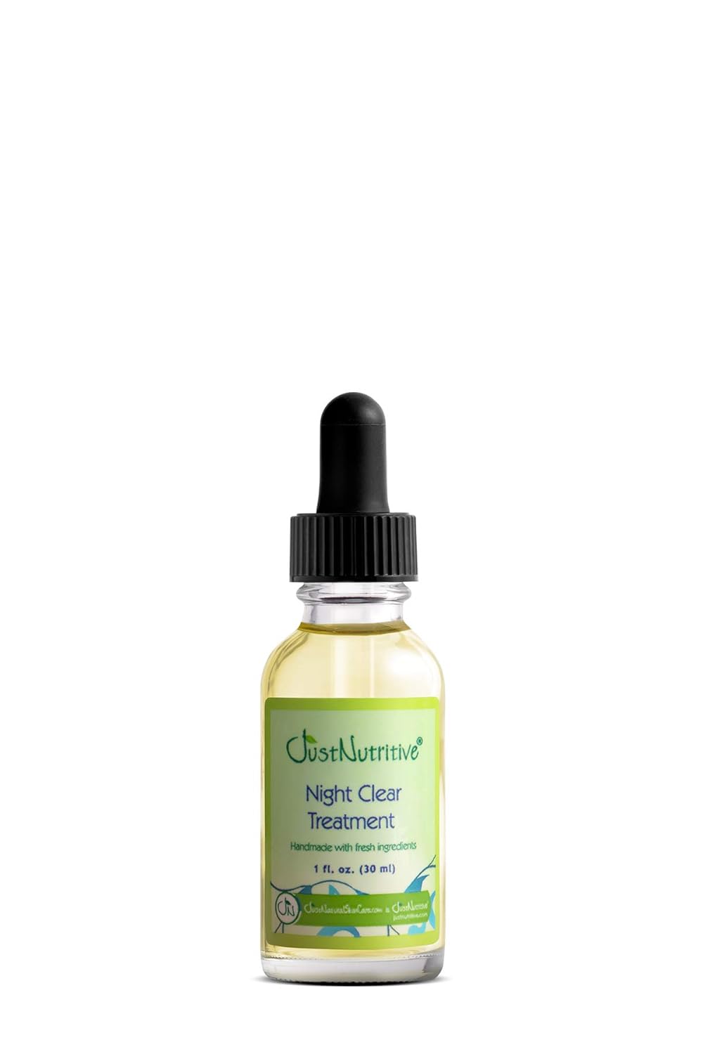 Just Nutritive Acne Night Clear Treatment | Achieve Clear Skin | For Men And Women | Skin Clarifying Treatment | Natural Ingredients | Treats While You Sleep 1 Fl Oz : Beauty & Personal Care