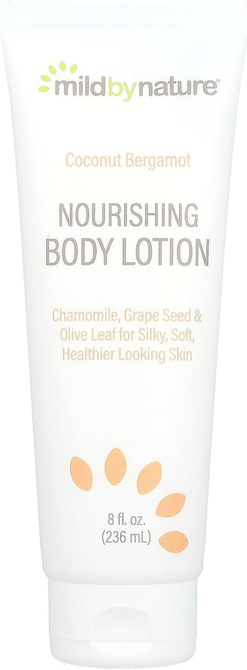 Mild By Nature Nourishing Body Lotion, Coconut Bergamot, 8 Fl Oz (236 Ml)