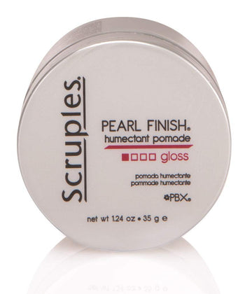 Scruples Pearl Finish Humectant Hair Pomade - Hair Styling Pomade for Frizz Control + Flyaway Tamer - Humectant Formula with a Pearlescent Finish & Flexible Hold (2 oz) : Beauty & Personal Care