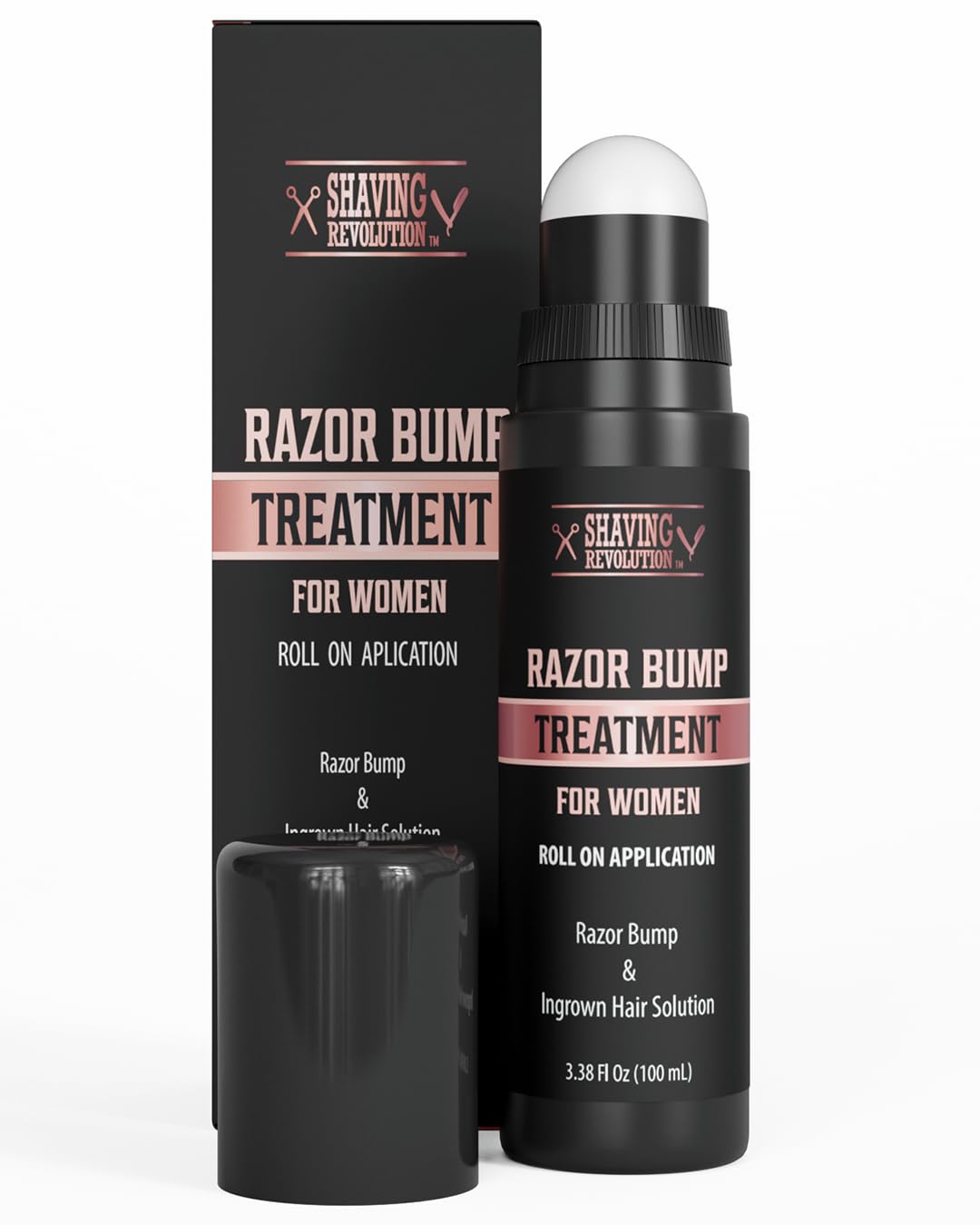 Viking Revolution Razor Bumps Treatment For Women - After Shave For Women Ingrown Hair Serum - Bump Stopper Ingrown Hair Treatment For Bikini Area With Salicylic Acid - Razor Burn Treatment 3.38 Fl Oz