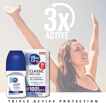 Triple Dry Women | Fresh Fragrance Anti-Perspirant Spray 150ml | 72-Hour Protection Against Excessive Sweating | Fights Odour | Triple Active Formula | Clinically Proven | Female : Amazon.co.uk: Beauty