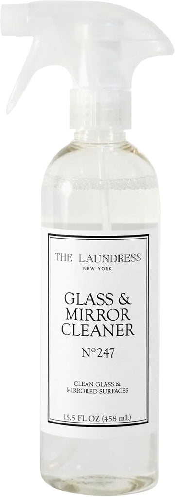 The Laundress Glass & Mirror Cleaner, No. 247 Scented, Streak Free Shine, Indoor & Outdoor, Bio-Based Ingredients, 15.5 Fl Oz