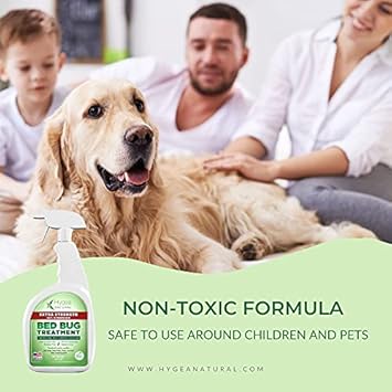 Bed Bug & Lice Extra Strength Elimination Duo - Includes 24 Oz Lice & Bed Bug Spray & 32 Oz Laundry Additive - Environmentally Responsible Formula - Pest Control For Home & Travel