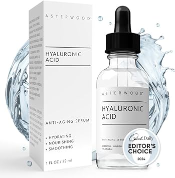 Pure Hyaluronic Acid Serum For Face - Plumping, Anti-Aging & Hydrating - Fragrance-Free, Pairs Well With Vitamin C Face Serum & Hylunaric Acid Moisturizer, 29Ml/1 Oz