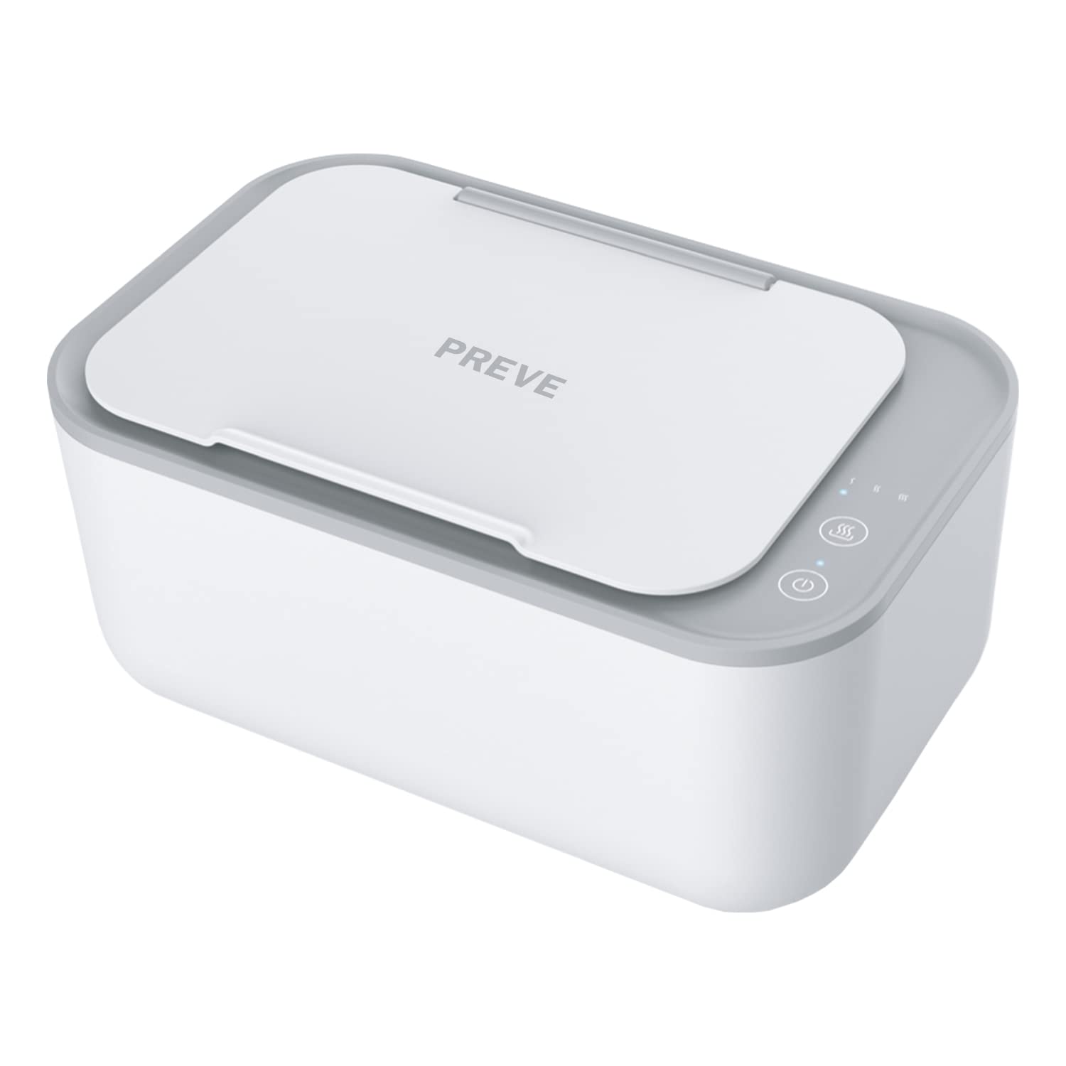 Deluxe Baby Wipe Warmer And Baby Wet Wipes Dispenser Smart Precise Temperature Control With Multiple Heating Modes Large Capacity Diaper Wipe Warmer(White)