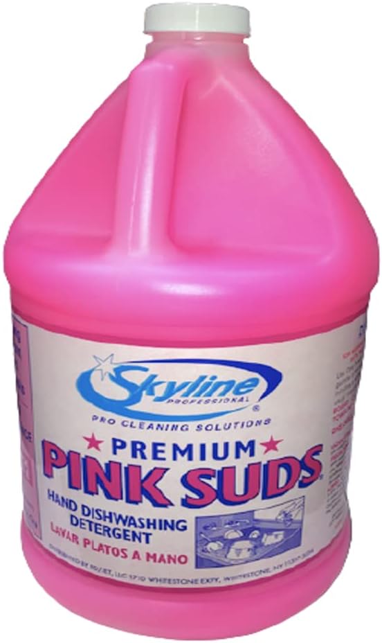 Premium Hand Dishwashing Pink Suds Detergent 1 Gallon Made in USA