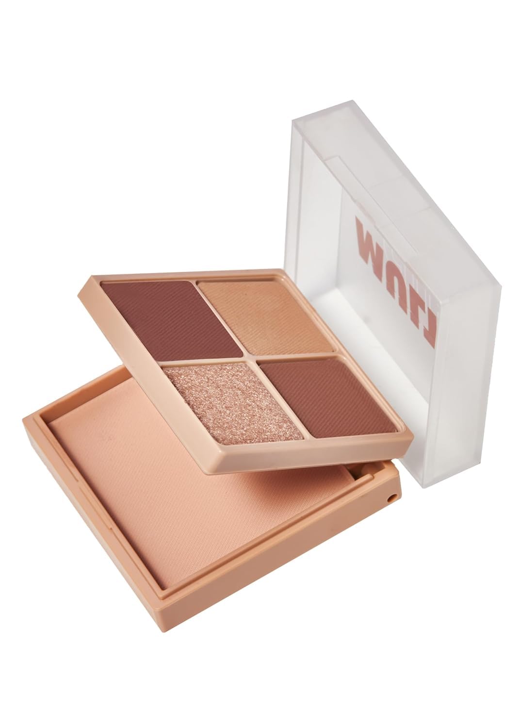 I'M Meme Mini 2-In-1 Palette - Multi Cube | Portable, Versatile, 4 Eye-Shadows And 1 Blush, Valentine Day Gift, 07 Deep Chocolate Mousse, 0.27 Oz