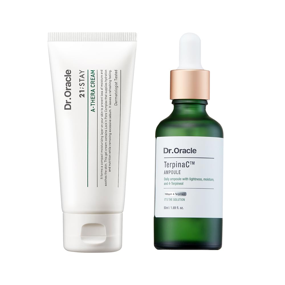 Dr. Oracle [Special Set] 21 Stay A-Thera Cream Gel With Gift - Acne Prone Skin, Breakouts, Soothing Hydration, Korean Skin Care