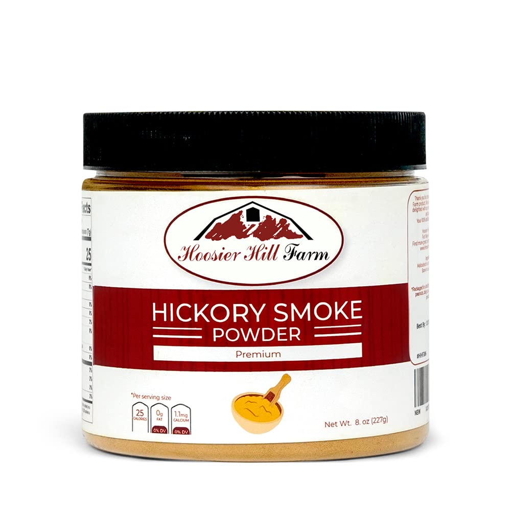 Hoosier Hill Farm Hickory Smoke Powder, 8oz (Pack of 1)