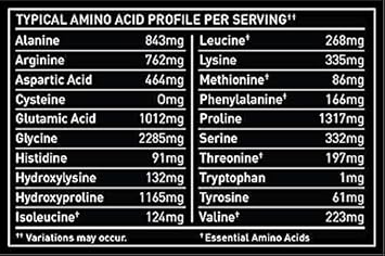 Premium Multi Collagen Peptides Protein Powder (1, 2, 3, 5 & 10) with Vitamin C, Biotin, Hyaluronic Acid, for Hair Skin and Nails - Marine, Bovine, Chicken & Eggshell (Unflavored, 45 Servings) : Health & Household